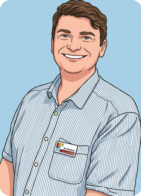 Mr McArthur Image